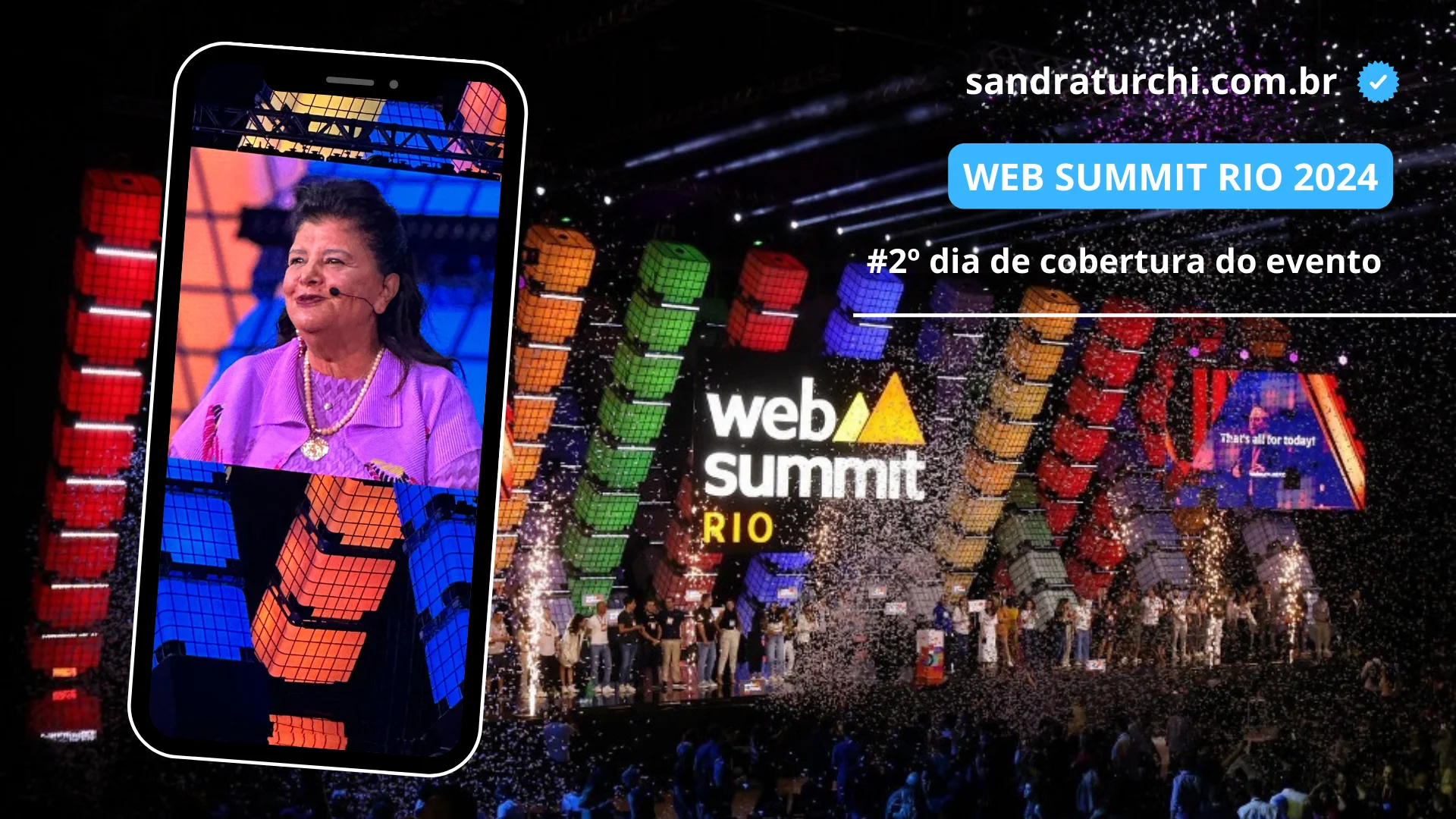 Cobertura do evento Web Summit Rio 2024